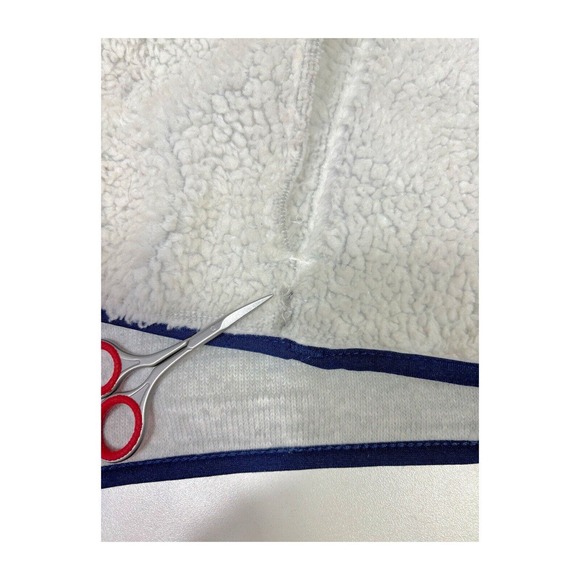 Vintage 90s Penfield Medium Deep Pile Sherpa Fleece Jacket USA Flaw - Picture 3 of 9